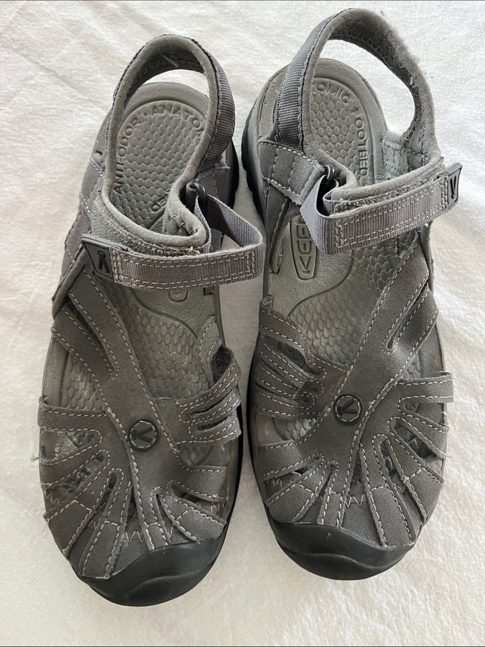 Keen Rose Sandals Gray Sz 8